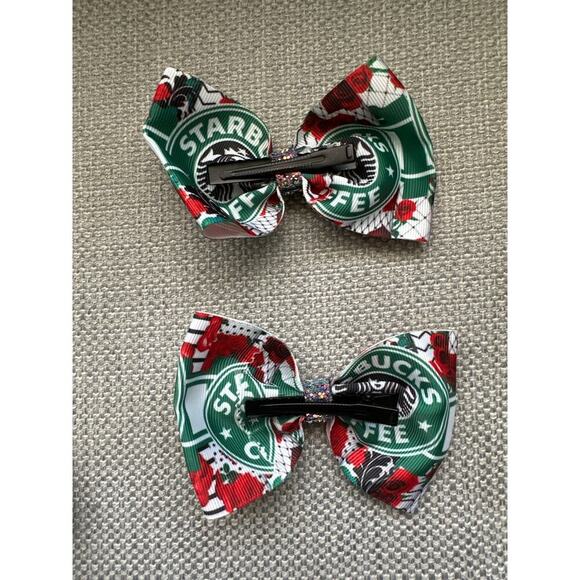 ‼️Starbucks Baby Girl Bow Tie set - Picture 3 of 3